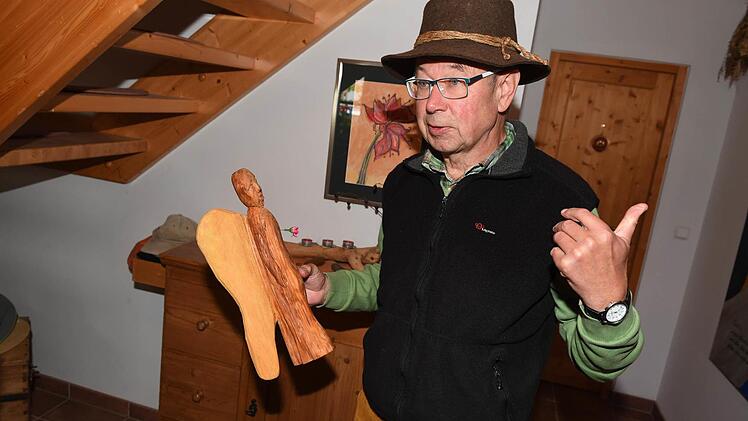 Zu Gast bei Gottfried Grau in Grössau. Foto: Ronald Rinklef