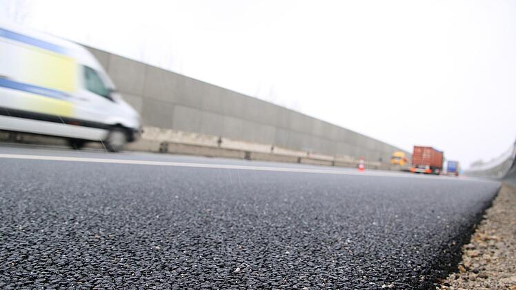 Die Autobahn muss gesperrt werden, da der Lärmschutz gebaut wird. Archivbild: Ronald Heck