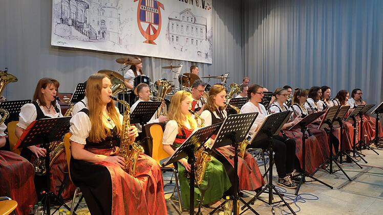 Der Musikverein Maßbach feierte sein 50-jähriges Bestehen. Foto: Archiv/Philipp Bauernschubert