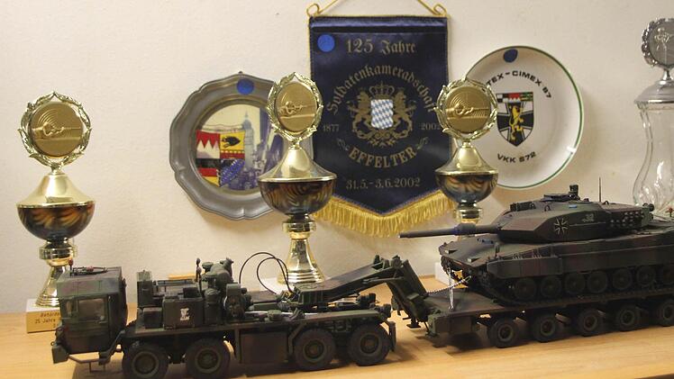 Blick in das Garnisonsmuseum mit Erinnerungsstücken.