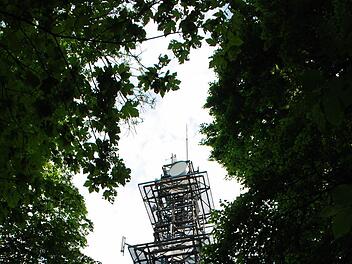 Ein Funkturm Foto: G. Flegel