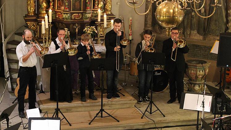 In der prächtigen Kirche gaben die KZG-Musiker ihr Bestes. Foto: Mariell Dörrschmidt