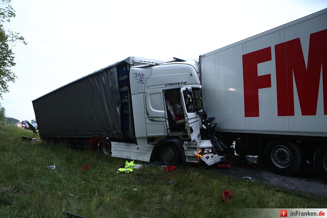 Erneut tödlicher Lkw-Unfall auf der A6 bei Nürnberg