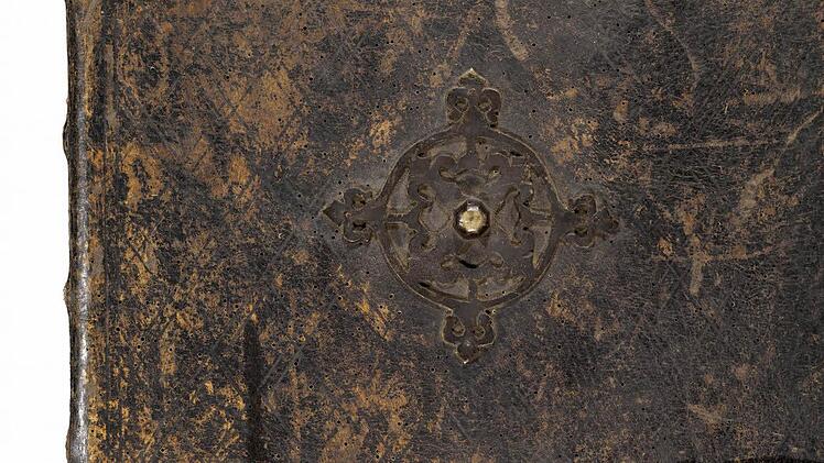 Die illuminierten Handschriften sind in Holz und Leder gebunden. Foto: Staatsbibliothek Bamberg/Gerald Raab