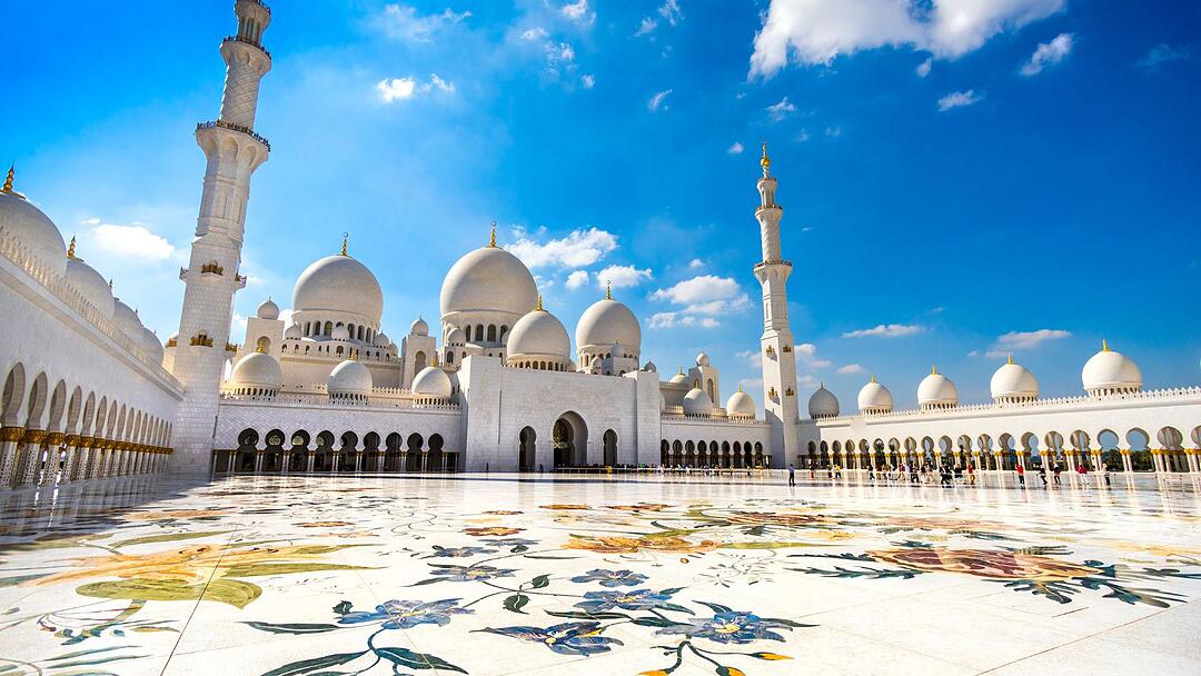 Die Sheikh Zayed Moschee