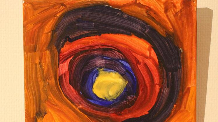 Moderne Malerei und gelungener Umgang mit Farben. Foto: gg