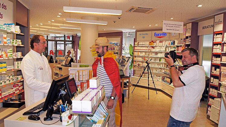 Impressionen vom Videodreh in Bamberg. Foto: privat