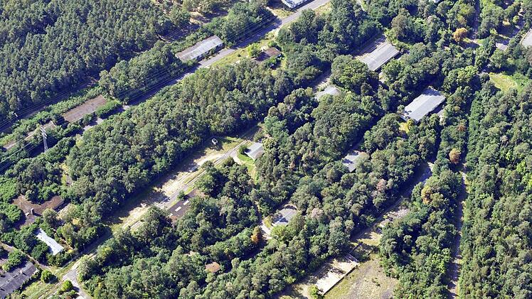 Der geplante Gewerbepark Geisfelder Straße soll auf dem früheren Muna-Gelände entstehen. Dagegen protestiert die Bürgerinitiative "Für den Hauptsmoorwald". Foto: Ronald Rinklef