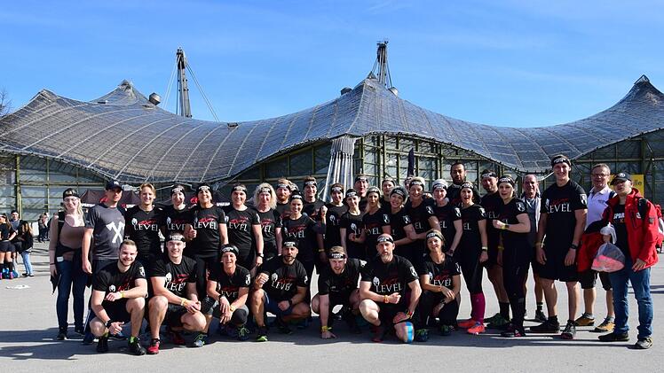 Das Team Next Level beim SpartanRace in München. Foto: privat