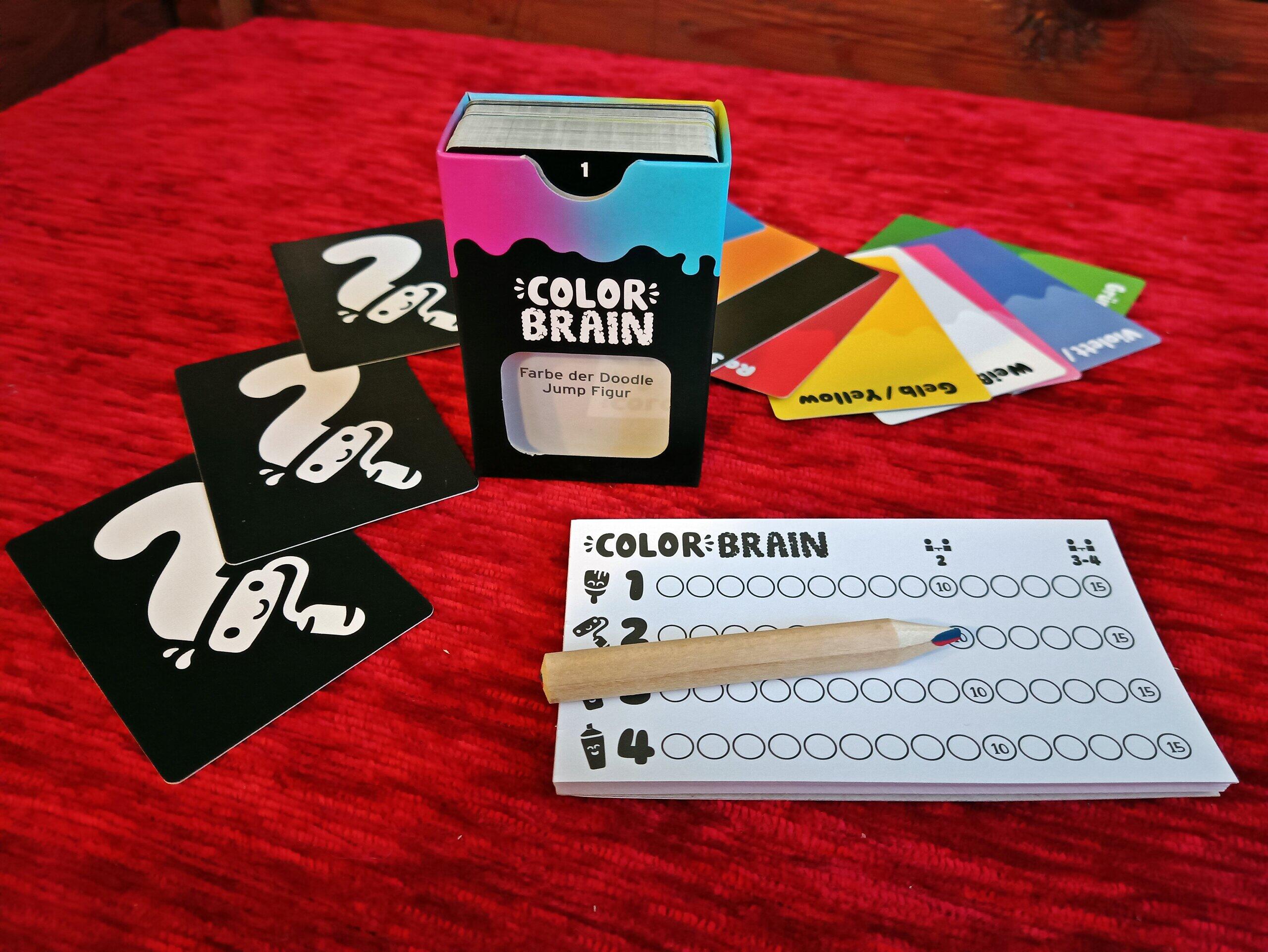 SpieleTest "Color Brain" Schon mal mit Farben geantwortet? So