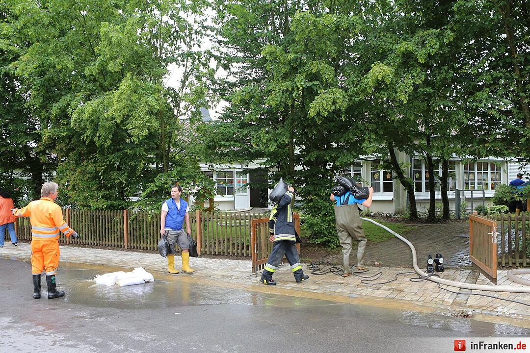 Hochwasser Landkreis Bamberg III - Oberhaid