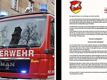 Kleinrinderfeld: Feuerwehr-Kommandant findet Drohbrief an Auto - und tritt zurück