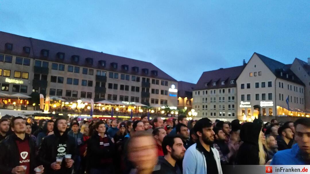 Relegation 2016: Public Viewing in Nürnberg