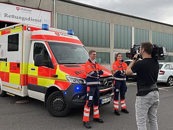 Würzburger Malteser am Dienstag bei Sat.1 - Rettungssanitäter bei Einsätzen begleitet