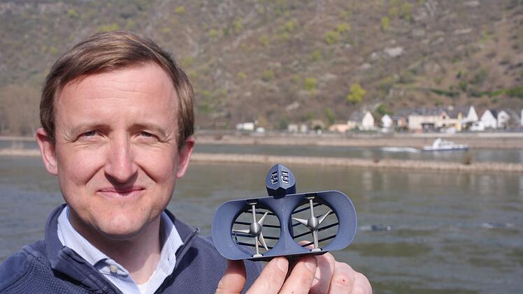 Energyfish Schwarmkraftwerk im Rhein