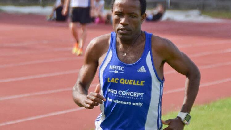 Startet bei den Deutschen Meisterschaften in Nürnberg Ende Juli über die 5000-Meter-Strecke: Mitku Seboka.  Fotos: Ronald Rinklef