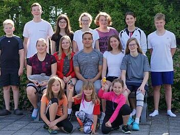 Die trainingseifrigen Schwimmerinnen und Schwimmer des SC Ha&szlig;berge Foto: privat