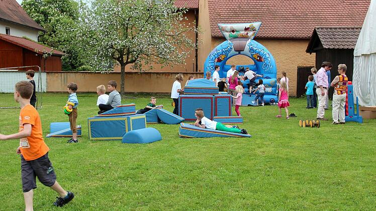 Die Kinder konnten viel spielen.