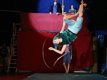 Tolle Vorführungen boten die Jugendlichen in der Manage am Teufelsgraben. Foto: Matthias Hoch