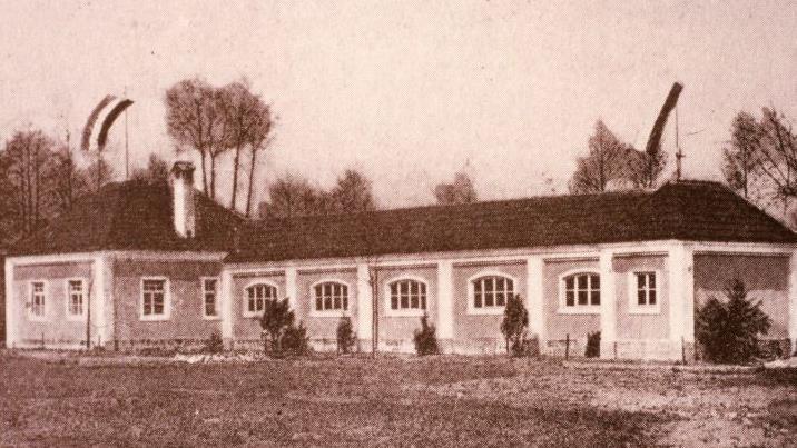 Das Burschenheim stand früher dort, wo heute das Jugendzentrum und der Kindergarten stehen. Foto: Stadtarchiv Münnerstadt