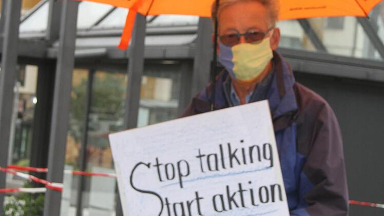 Impressionen von der Kulmbacher "Fridays für Future"-Demo. Foto: Sonny Adam