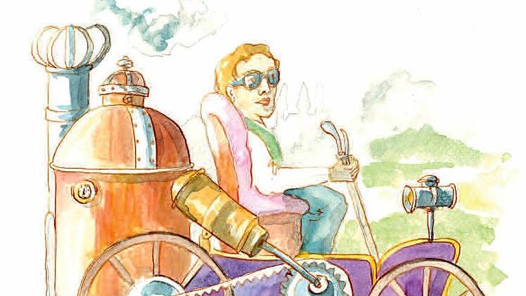 Eine Illustration zum Mundart-Quizbüchla von Peter Maierhofer