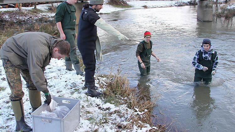 Einsatz am Steinachfluss