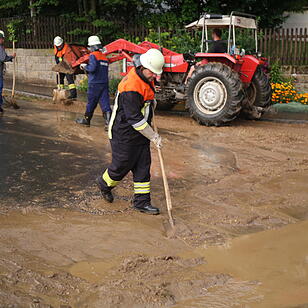 Unwetter in Oberfranken