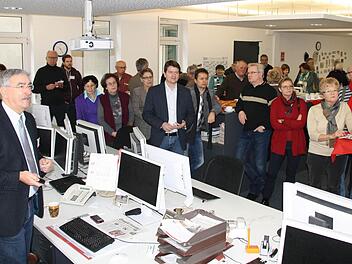 Eindrücke vom Redaktionsfrühstück der Saale-Zeitung. Foto: Ralf Ruppert