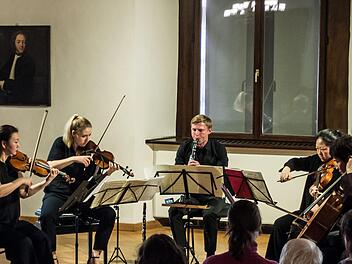 Impressionen vom Kammerkonzert im Coburger RathaussaalFoto: Jochen Berger