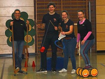 Auch Geschicklichkeit war gefragt auf dem ersten Pretzfelder Spieletag. Foto: Diana K&ouml;nitzer