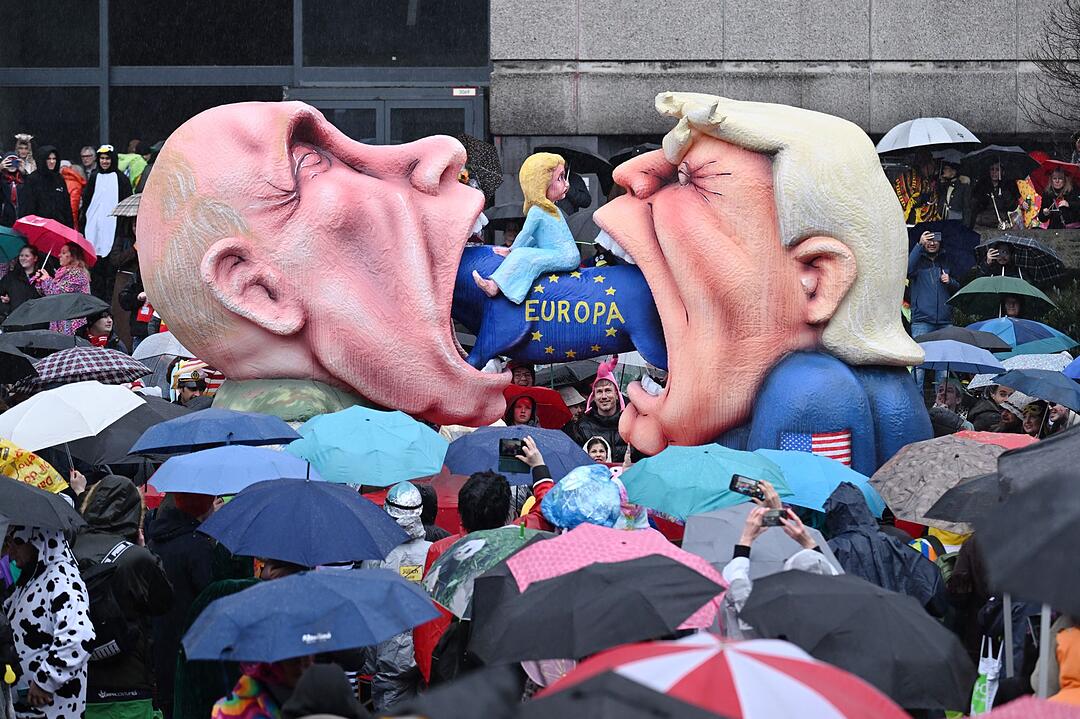 Rosenmontag am Rhein - D&uuml;sseldorf