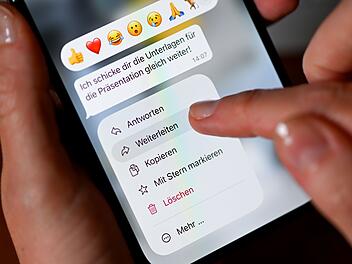 Weiterleitung privater Chat-Nachrichten an Dritte