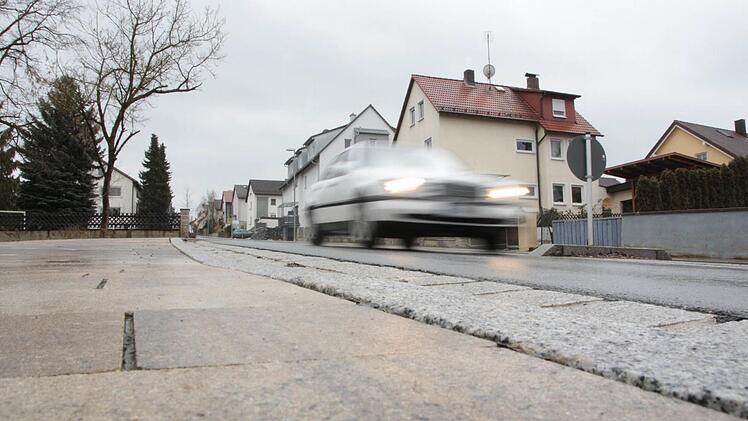 Den Bürgern sind viele Autos in Bammersdorf zu schnell unterwegs. Foto: Josef Hofbauer