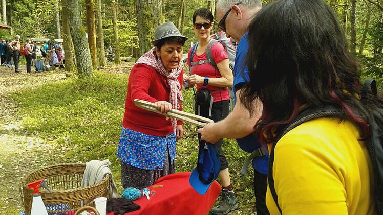 Zu Gast bei den Frankenwald-Weibern Foto: Christine Fischer