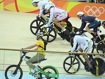 Vor den Olympischen Spielen war mir die Sportart Keirin völlig unbekannt.  Foto: Felix Kaestle/dpa