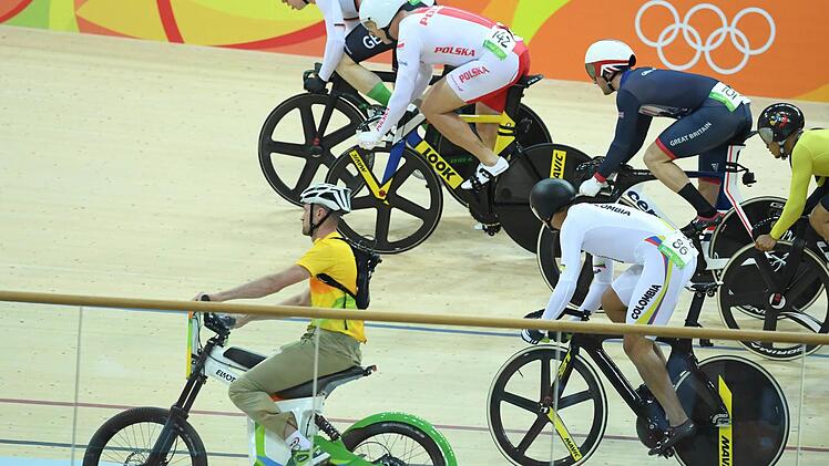 Vor den Olympischen Spielen war mir die Sportart Keirin völlig unbekannt.  Foto: Felix Kaestle/dpa