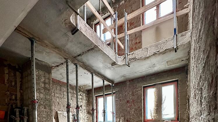 Ahorn: Rathaus wird barrierefrei - so laufen derzeit die Umbauarbeiten