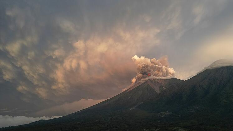 Vulkanausbruch in Guatemala