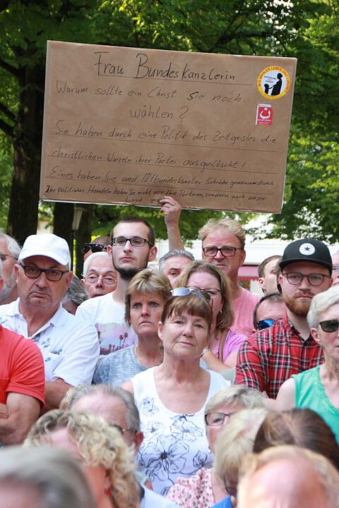 Bad Kissingen: Protest der Milchbauern