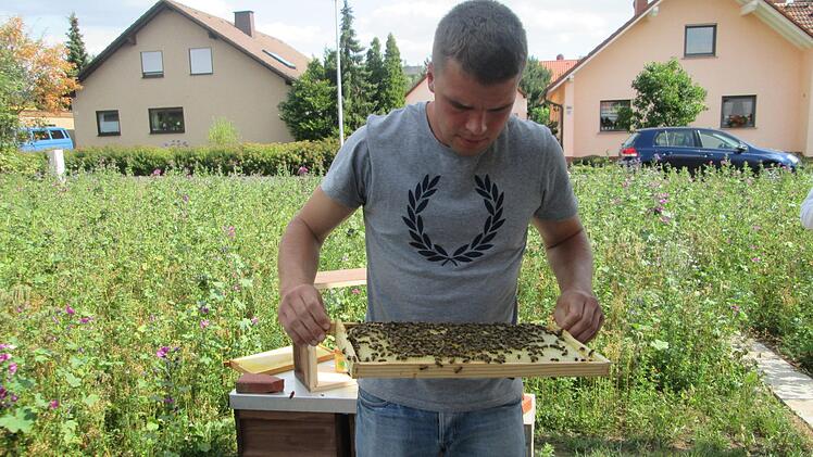 Die Natur und die Bienen liegen Gerhard Hetz am Herzen. Sein Wunsch ist deshalb ein landwirtschaftlicher Beruf.