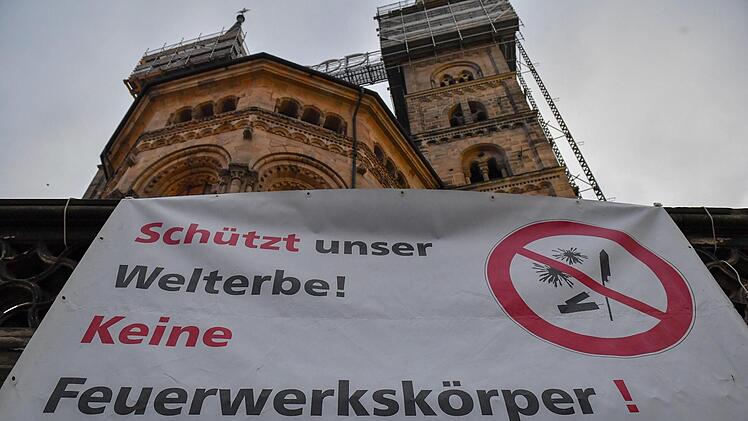 Silvester 2019/2020 in Bamberg. Foto: Ronald Rinklef