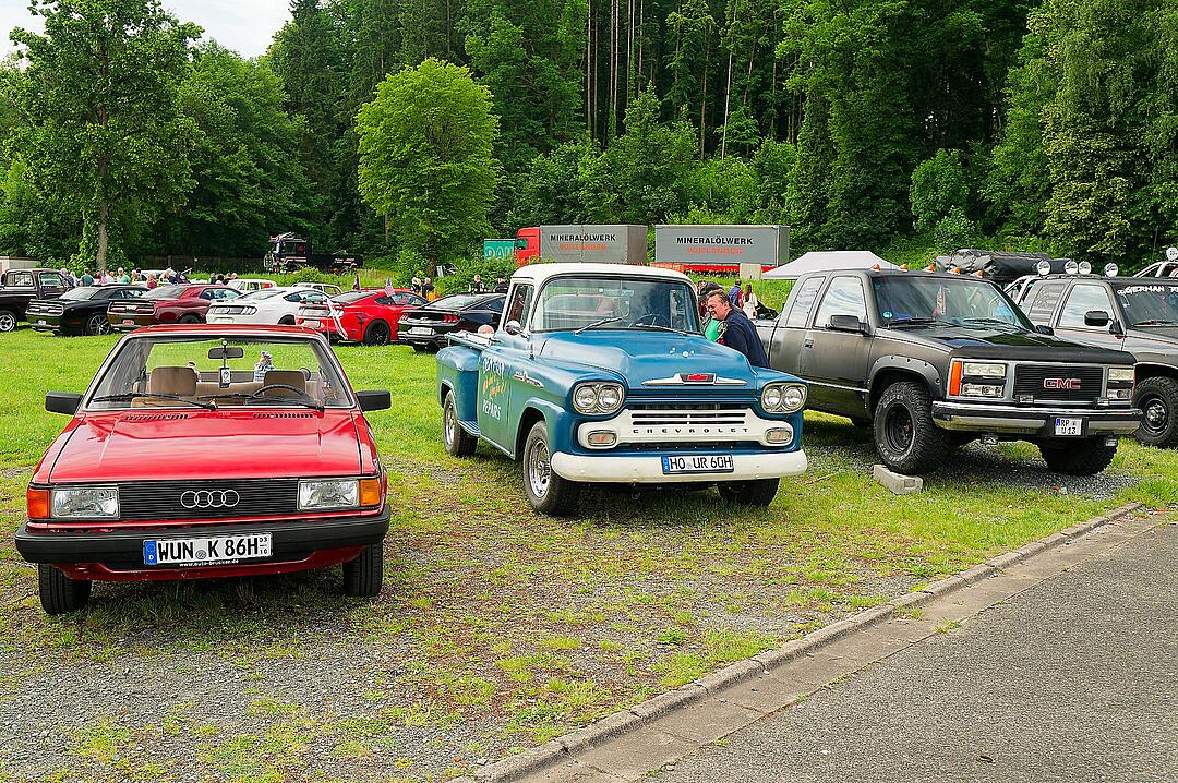 Es gab viele Oldtimer zu bestaunen!