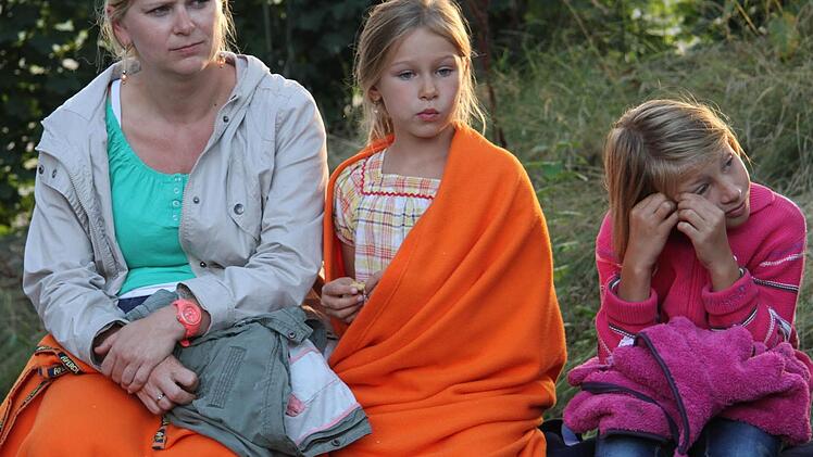 Kuscheln erlaubt - echte Märchenfans hatten Decken dabei. Foto: Sonja Adam