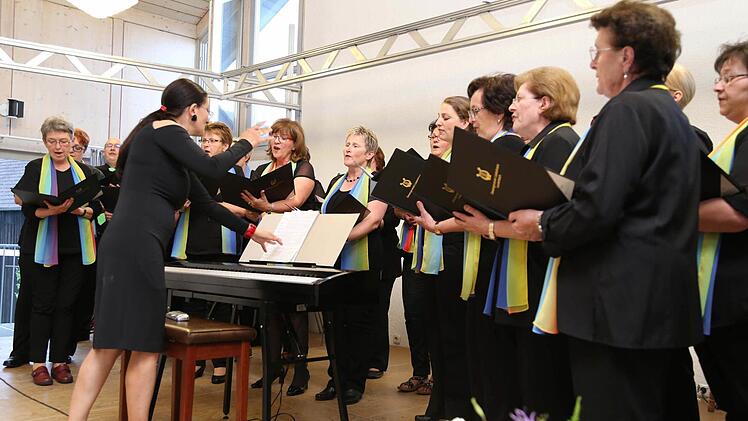 Der gemischte Chor aus Leutenbach Foto: Franz Galster