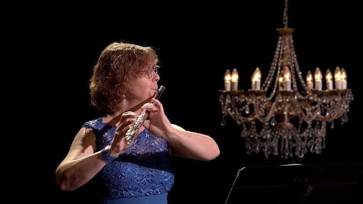 Die Flötistin Angelika Stirner-Ebert und die Harfenistin Melanie Alban gestalteten die zweite Folge der Reihe "Klassik am Sonntag" in diesem Jahr.