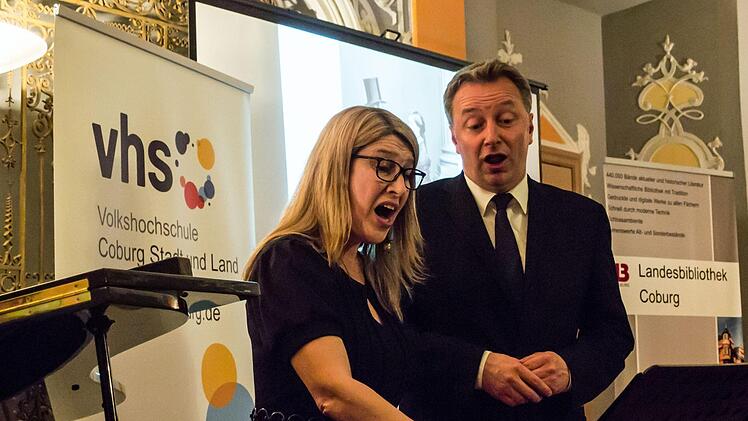 Albert und Victoria  standen im Mittelpunkt eines Abends, den die Musikwissenschaftlerin Angelika Tasler, Judith Kuhn und Martin Trepl gestalteten.