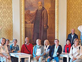 Die Gruppe des Rh&ouml;nklubs Burkardroth. Karin Voll