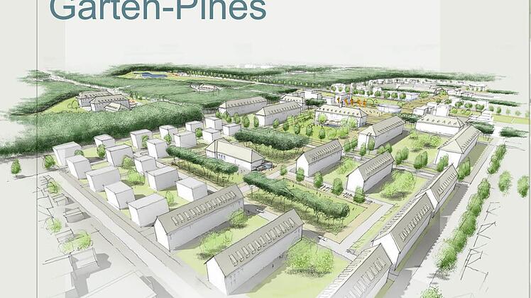Team Albert Speer und Partner entwickelten die Idee einer "Garten-Pines". h