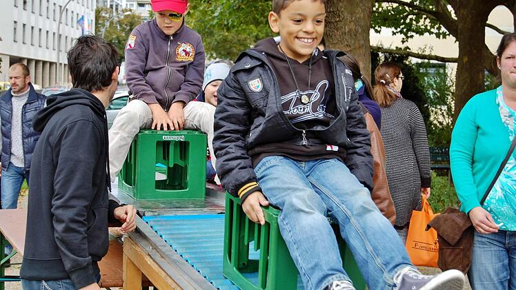 Beim Herbst- und Kinderstadtmarkt. Foto: Sigismund von Dobschütz